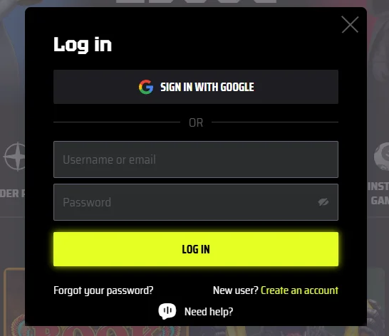 login slotsvader